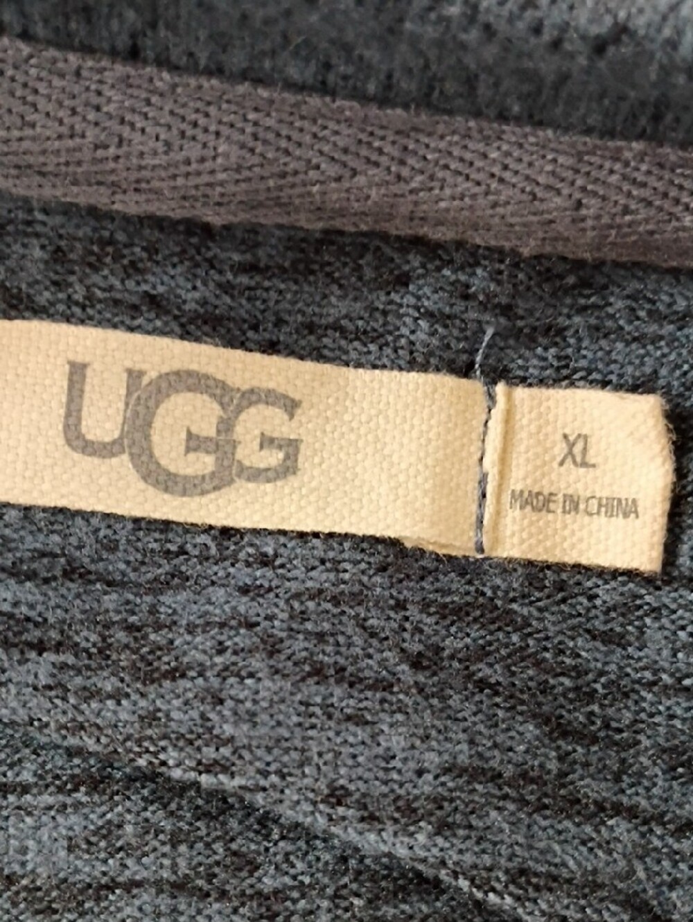 UGG Pajama Set Size XL Slate Blue Long Sleeve - Picture 5 of 11
